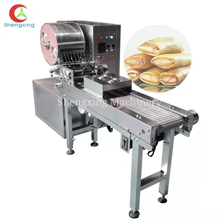 Spring Roll Wrapper - Automatic Continuous Injera Pancake Making Vietnamese