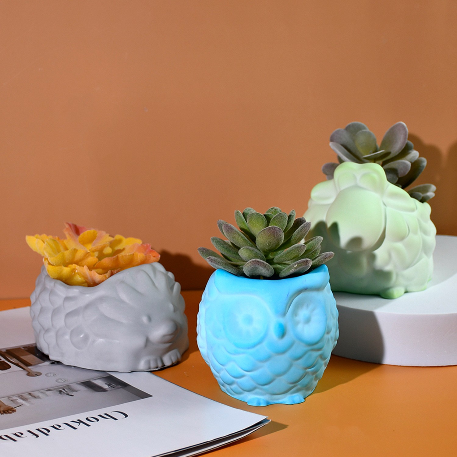 3D Animal Flower Pot Silicone  - Potsticker Mold 리뷰 및 가격