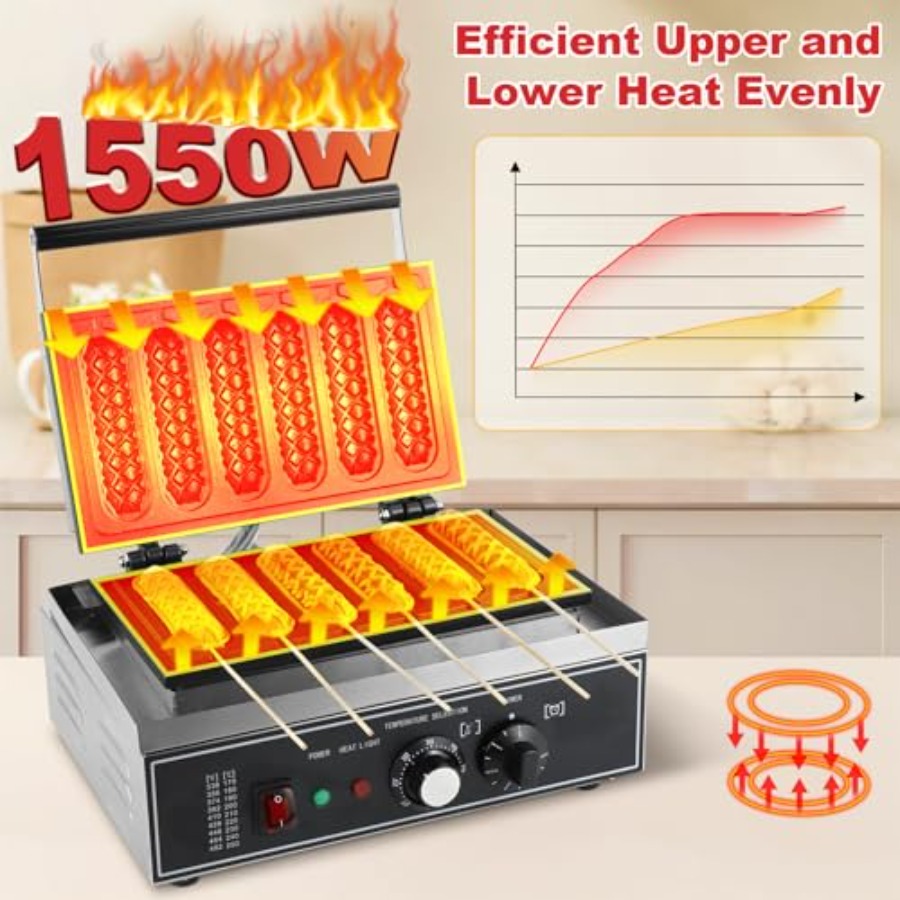 Commercial Corn Dog Maker 1550 - Corn Dog Stick 리뷰 및 가격