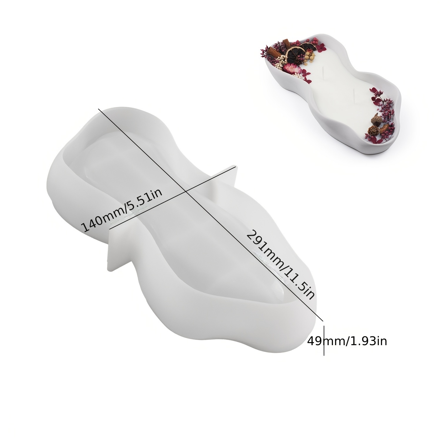 1 Large Irregular Oval Silicon - Potsticker Mold 리뷰 및 가격