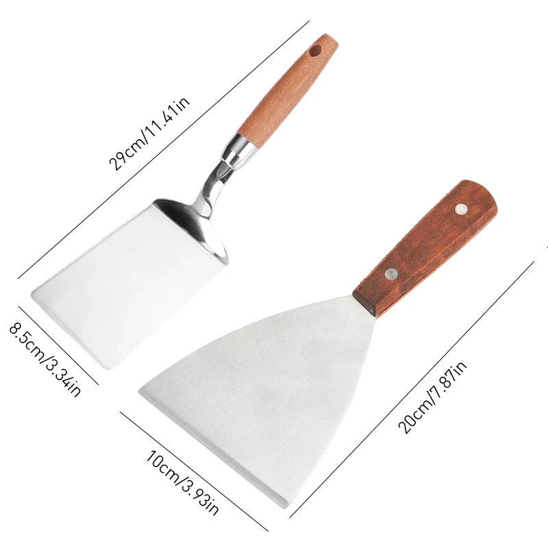 Stainless Steel Steak Spatula  - Okonomiyaki Spatula 리뷰 및 가격