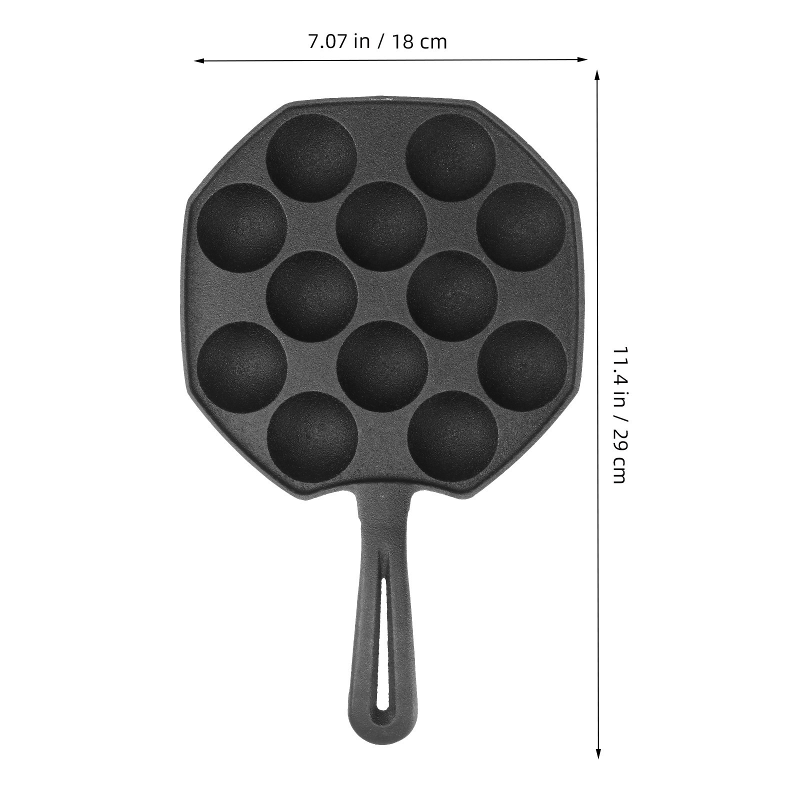 12 Molds Takoyaki Pan Cast Iro - Takoyaki Grill Plate 리뷰 및 가격