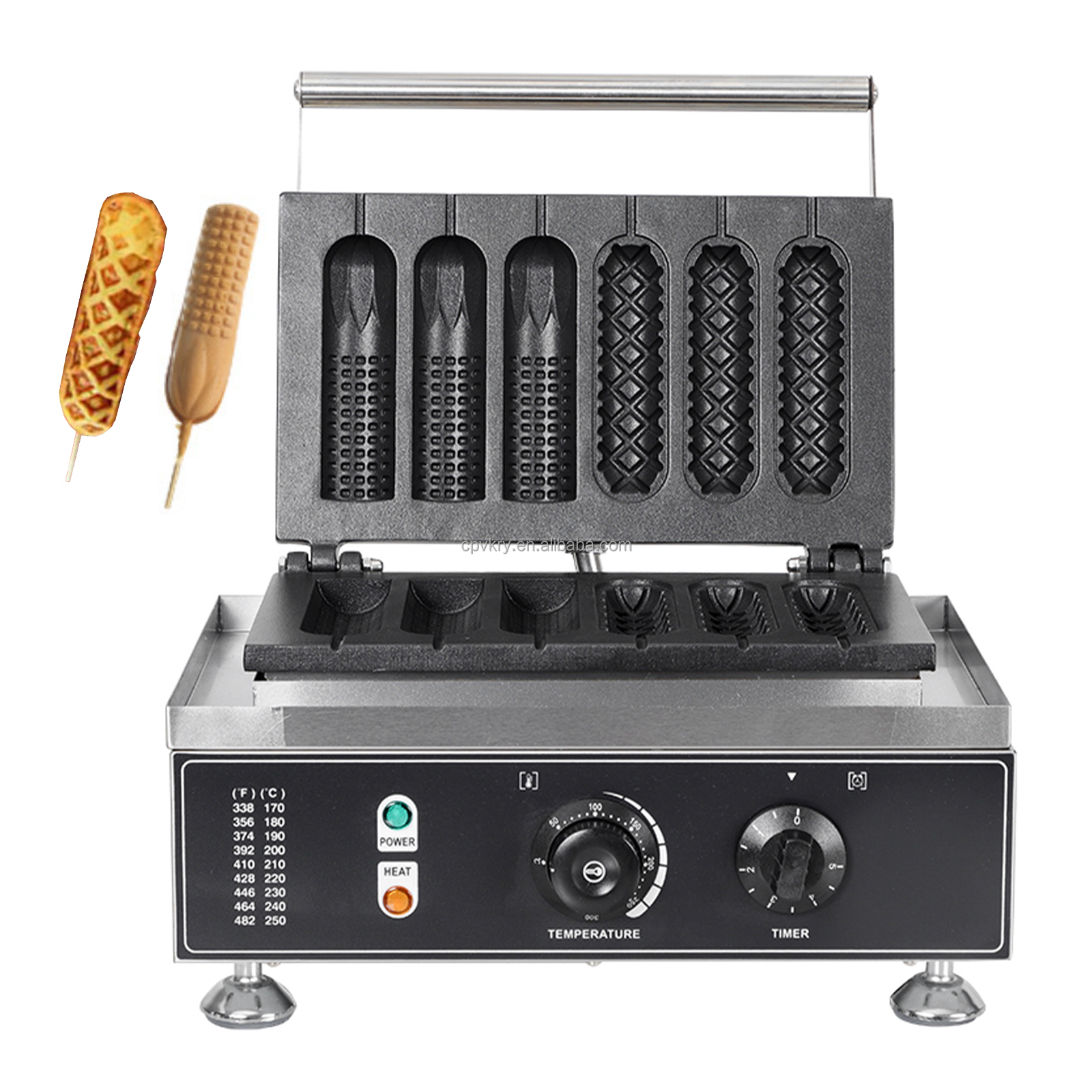Electric 110/220V Hot Dog Waff - Corn Dog Stick 리뷰 및 가격