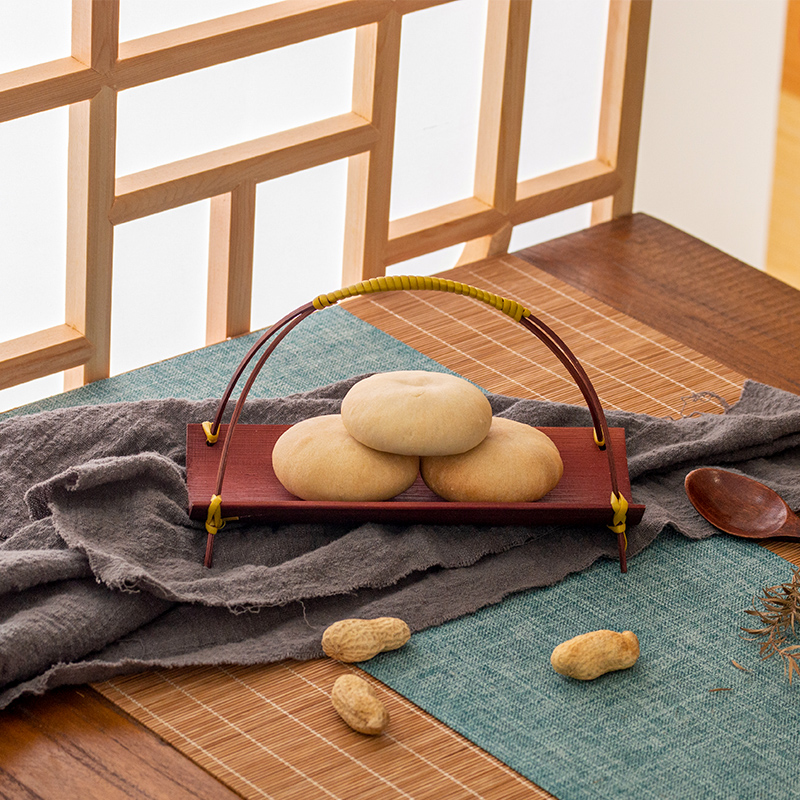Handwoven Bamboo  Tea Tray Wed - Dim Sum Basket 리뷰 및 가격