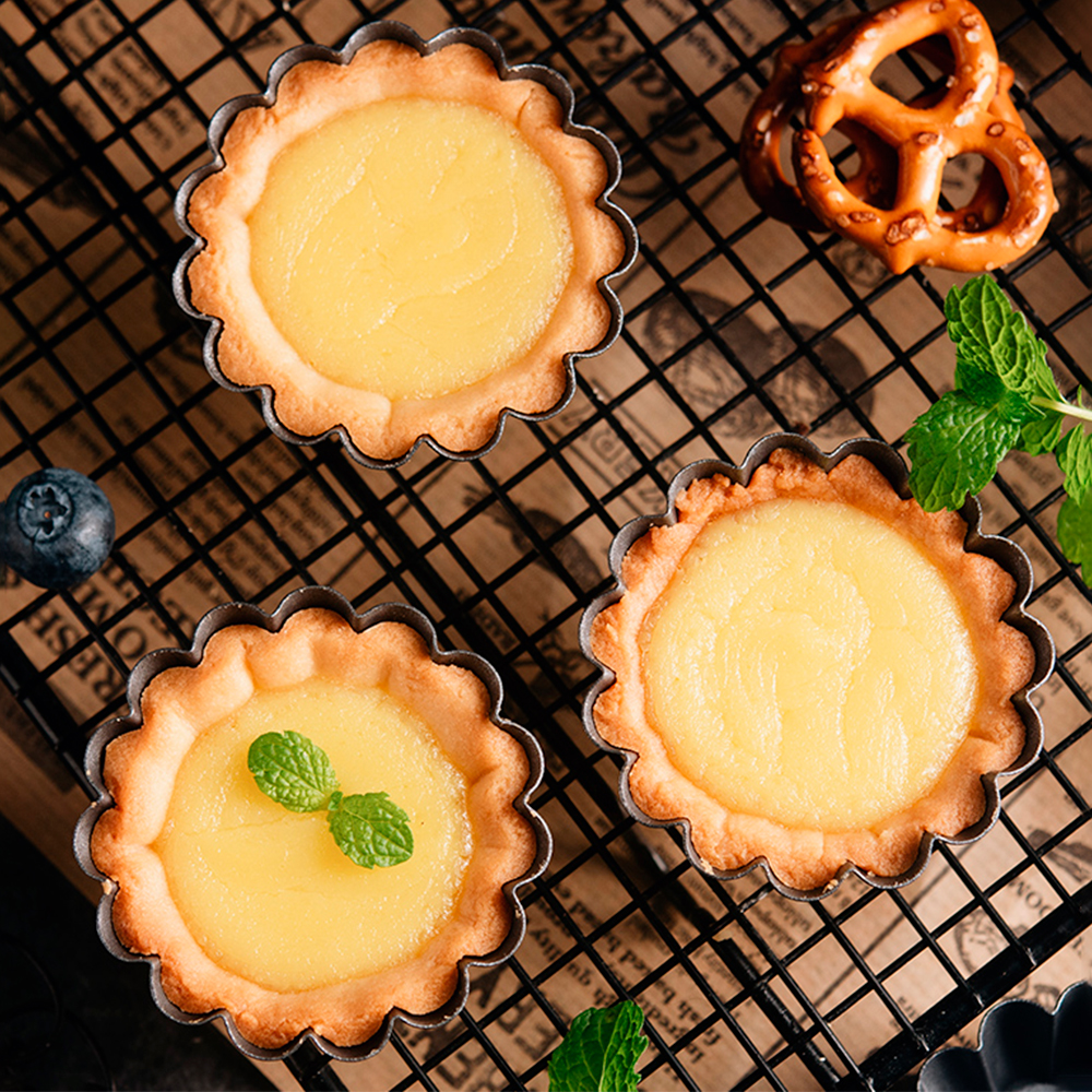 12Pcs Pan Mold Tart Quiche Fla - Egg Waffle Pan 리뷰 및 가격