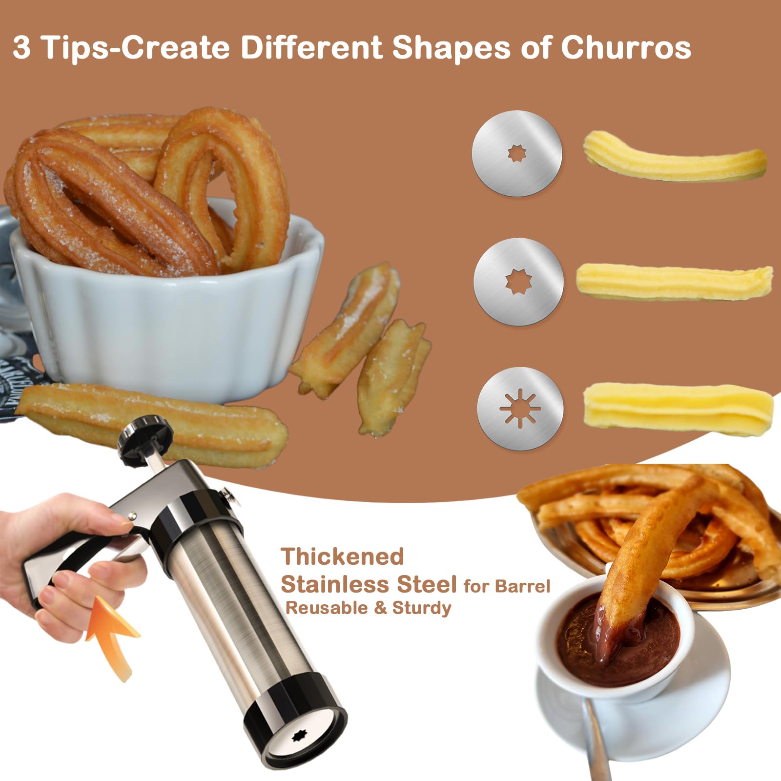 Traditional Churro Maker Machi - Churros Maker Gun 리뷰 및 가격