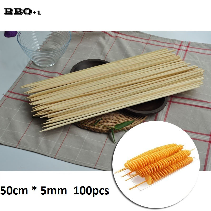 50cm x 5mm Long Disposable BBQ - Corn Dog Stick 리뷰 및 가격
