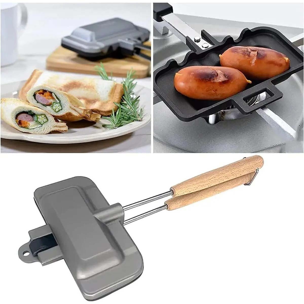 Breakfast Sandwich Maker, 4w1h - Hot Dog Press 리뷰 및 가격