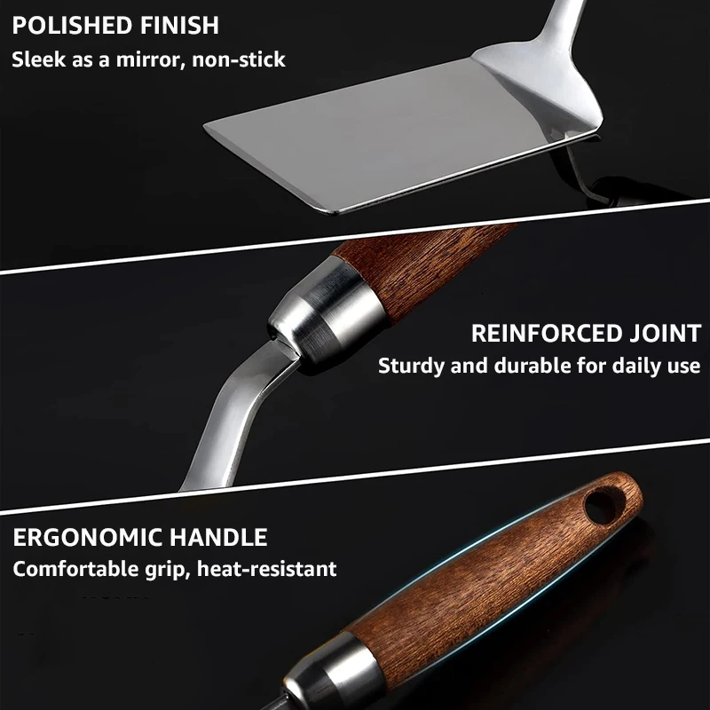 Stainless Steel Spatula with W - Okonomiyaki Spatula 리뷰 및 가격