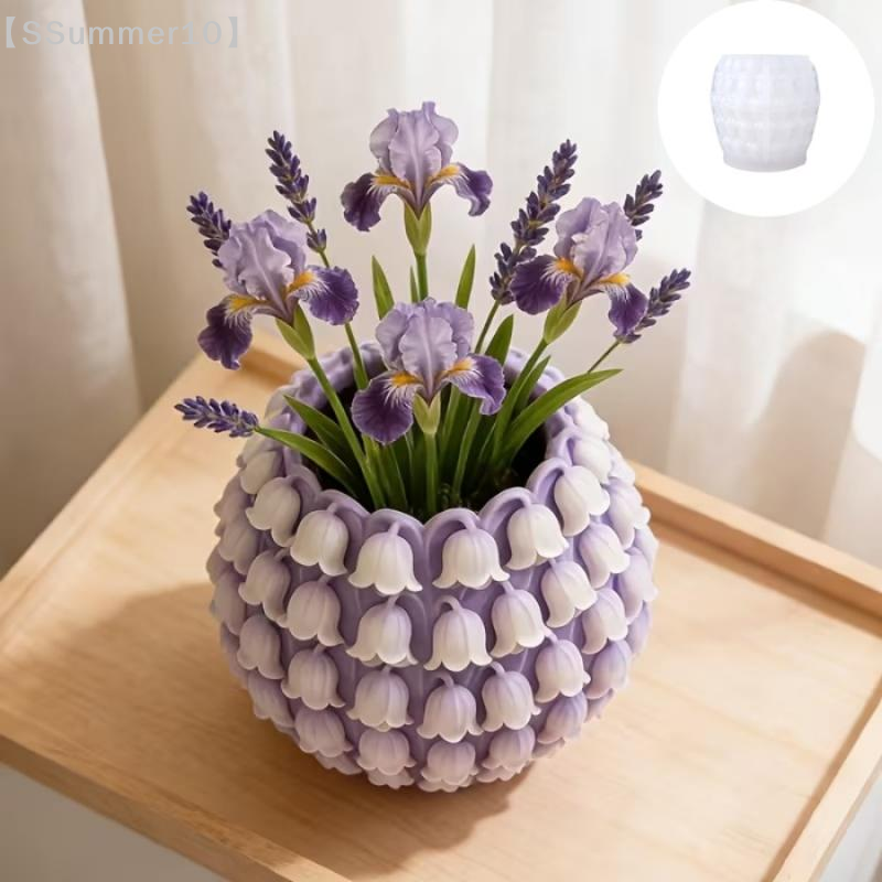 【SSummer10】3D Lily Valley Flow - Potsticker Mold 리뷰 및 가격