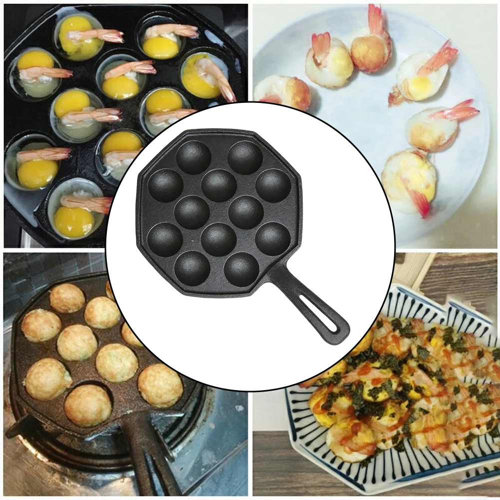 Cast Iron 12 Pits For Baking T - Takoyaki Grill Plate 리뷰 및 가격
