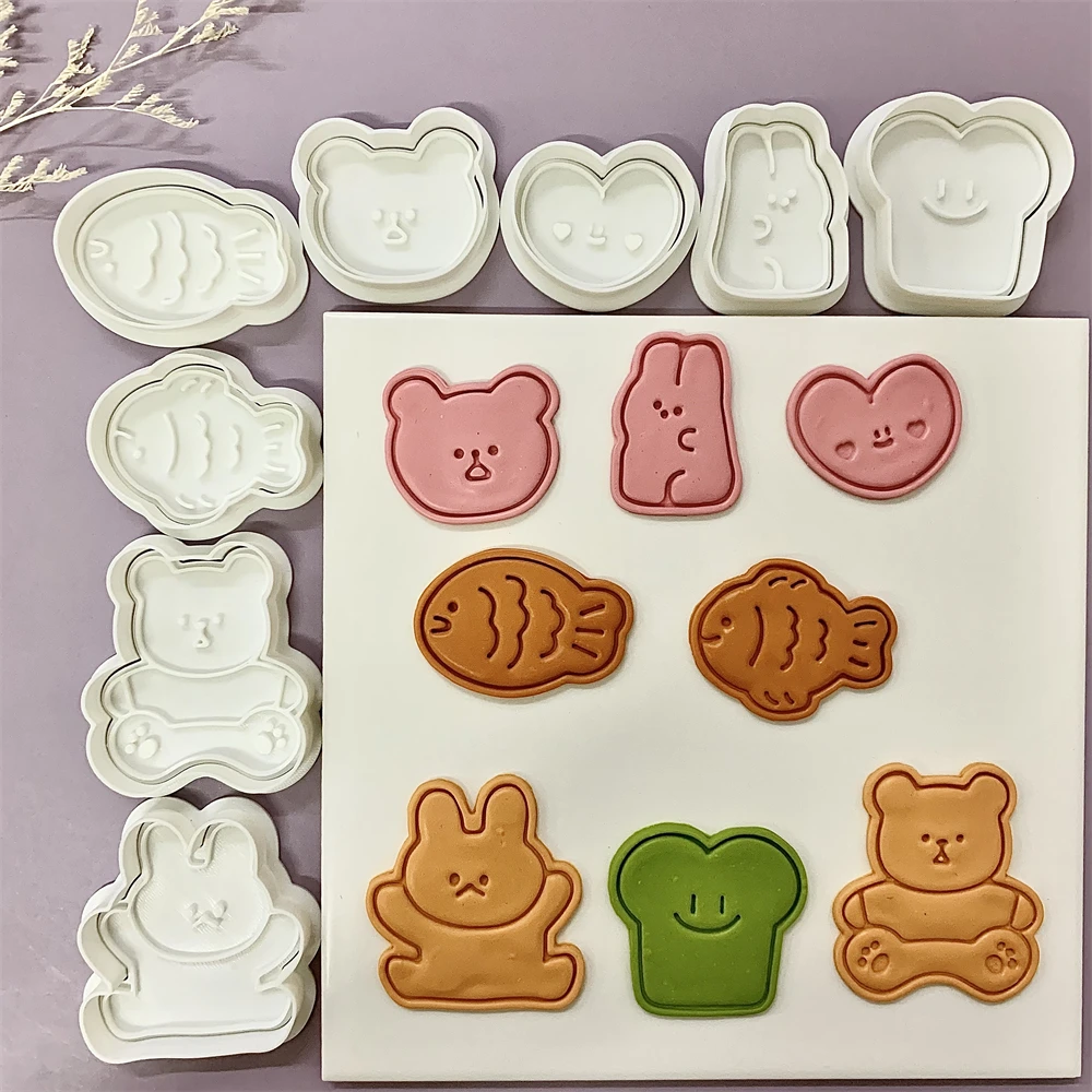 Cute Animal Cookie Embossing S - Bunny Cake Mold 리뷰 및 가격