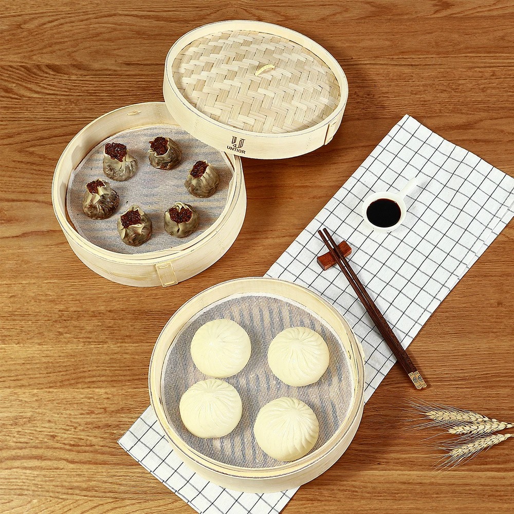 Bamboo Steamer Basket with Lid - Bao Steamer Bamboo 리뷰 및 가격