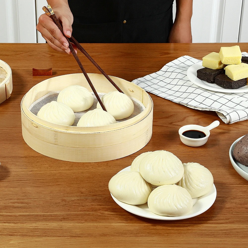 Bamboo Steamer Basket with Lid - Bao Steamer Bamboo 리뷰 및 가격