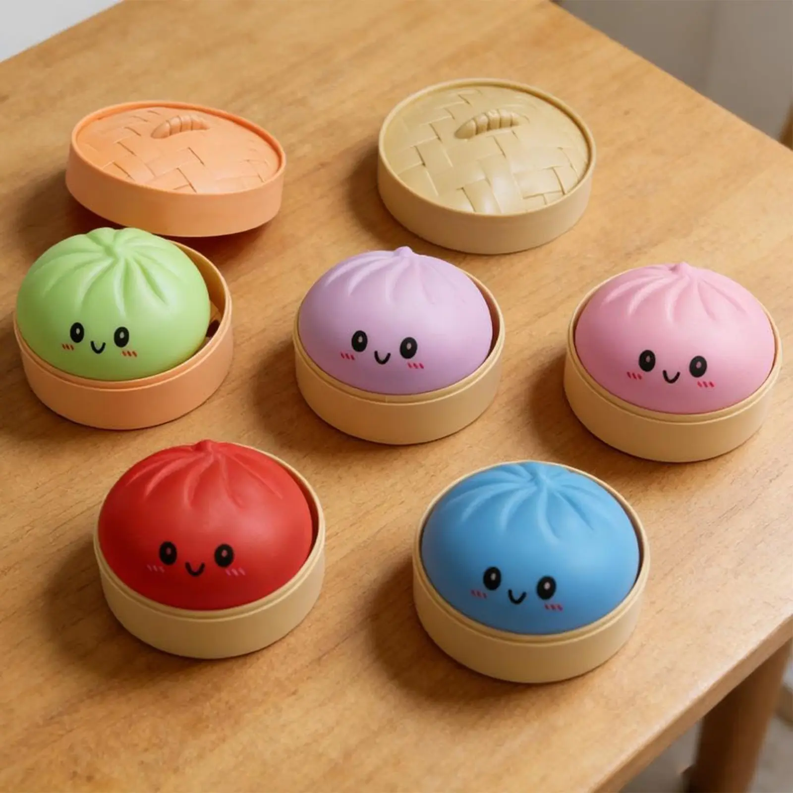 1pc Bamboo Steamer Bao Bun Squ - Bao Steamer Bamboo 리뷰 및 가격
