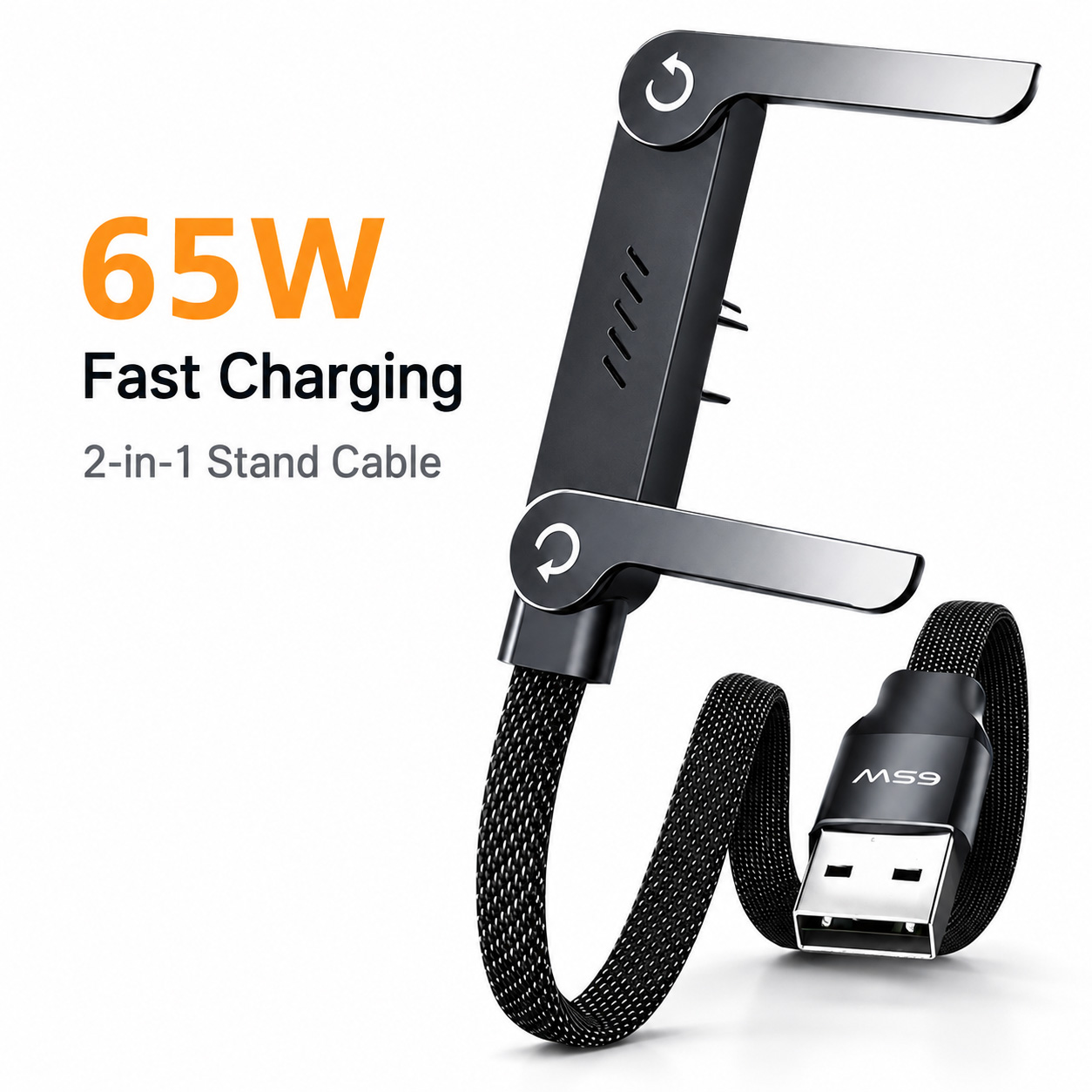 65W USB A to USB C Cable 2 in  - Taco Stand Holder 리뷰 및 가격