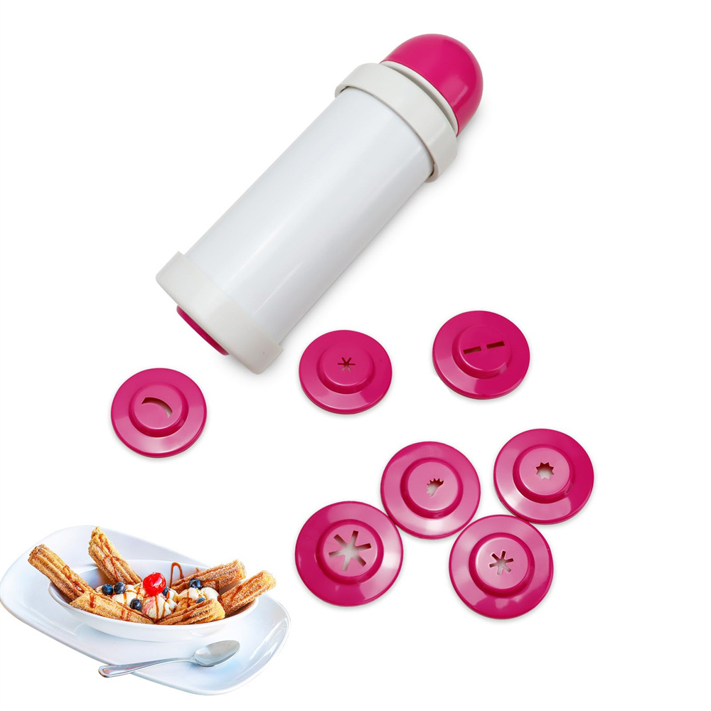 1pc DIY Manual Cookie Press Ma - Churros Maker Gun 리뷰 및 가격