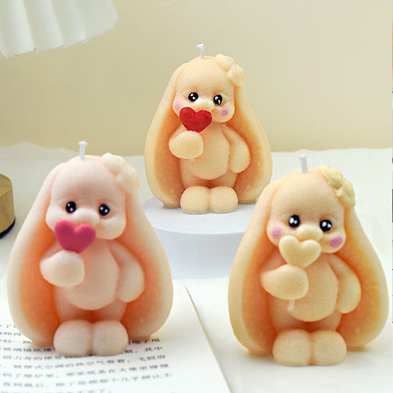 3D Long-eared Rabbit Silicone  - Bunny Cake Mold 리뷰 및 가격