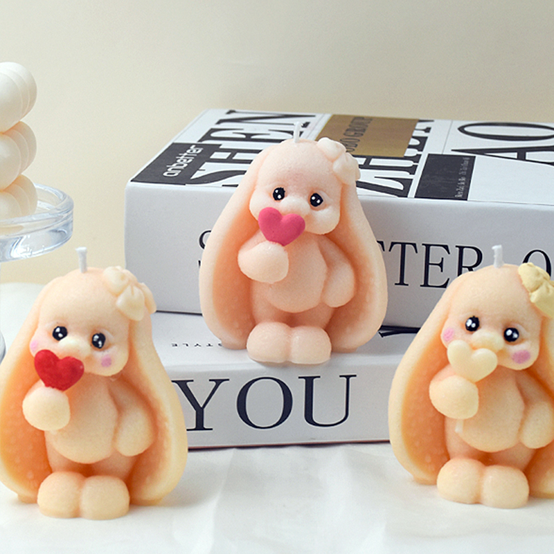3D Long-eared Rabbit Silicone  - Bunny Cake Mold 리뷰 및 가격