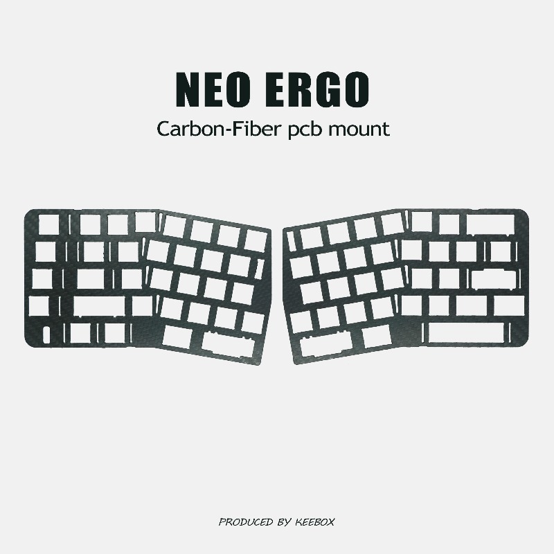 Neo Ergo Keyboard Positioning  - Crepe Pan Carbon 리뷰 및 가격