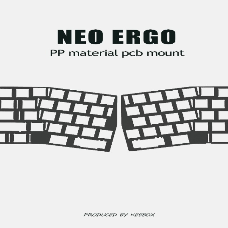 Neo Ergo Keyboard Positioning  - Crepe Pan Carbon 리뷰 및 가격