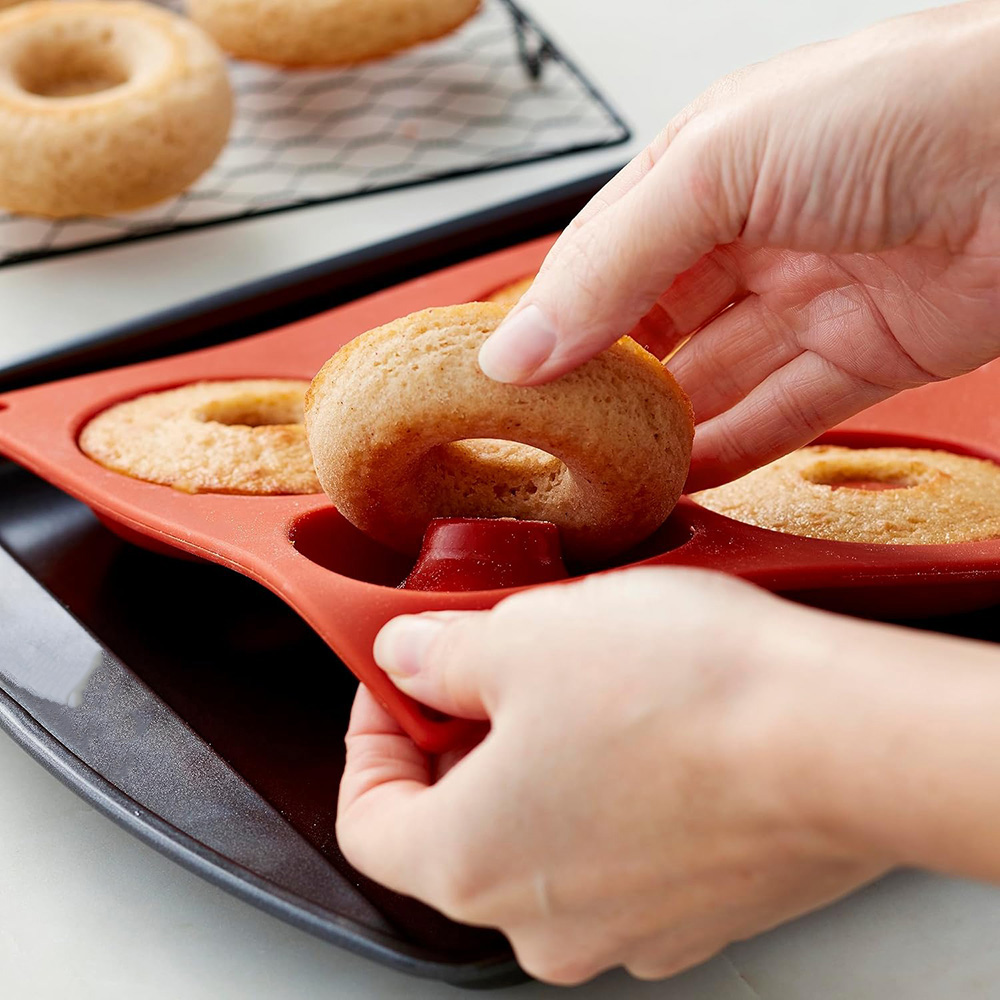 Donut Pan Silicone Baking Mold - Donut Mold Silicone 리뷰 및 가격
