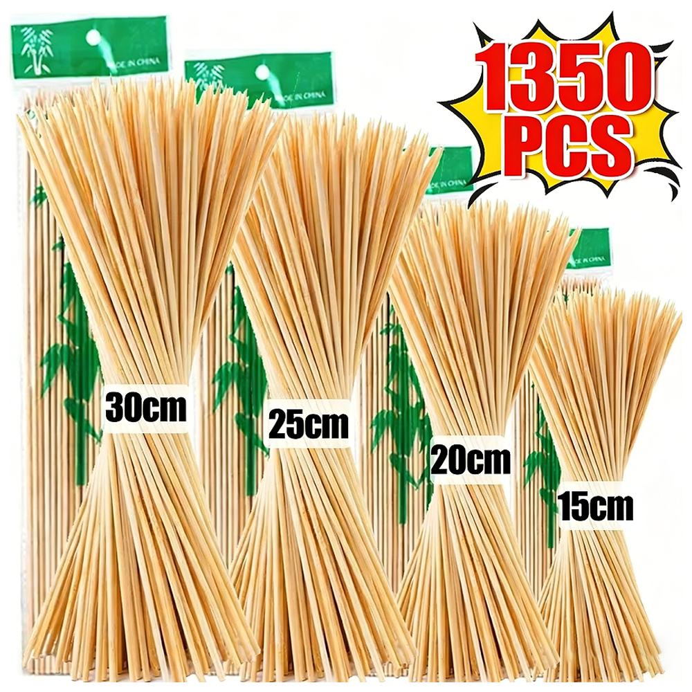 1350/90Pcs Natural BBQ Skewers - Corn Dog Stick 리뷰 및 가격