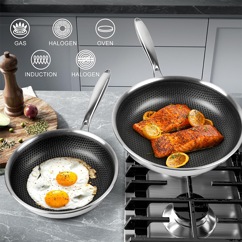 Stainless Steel Frying Pan wit - Egg Waffle Pan 리뷰 및 가격