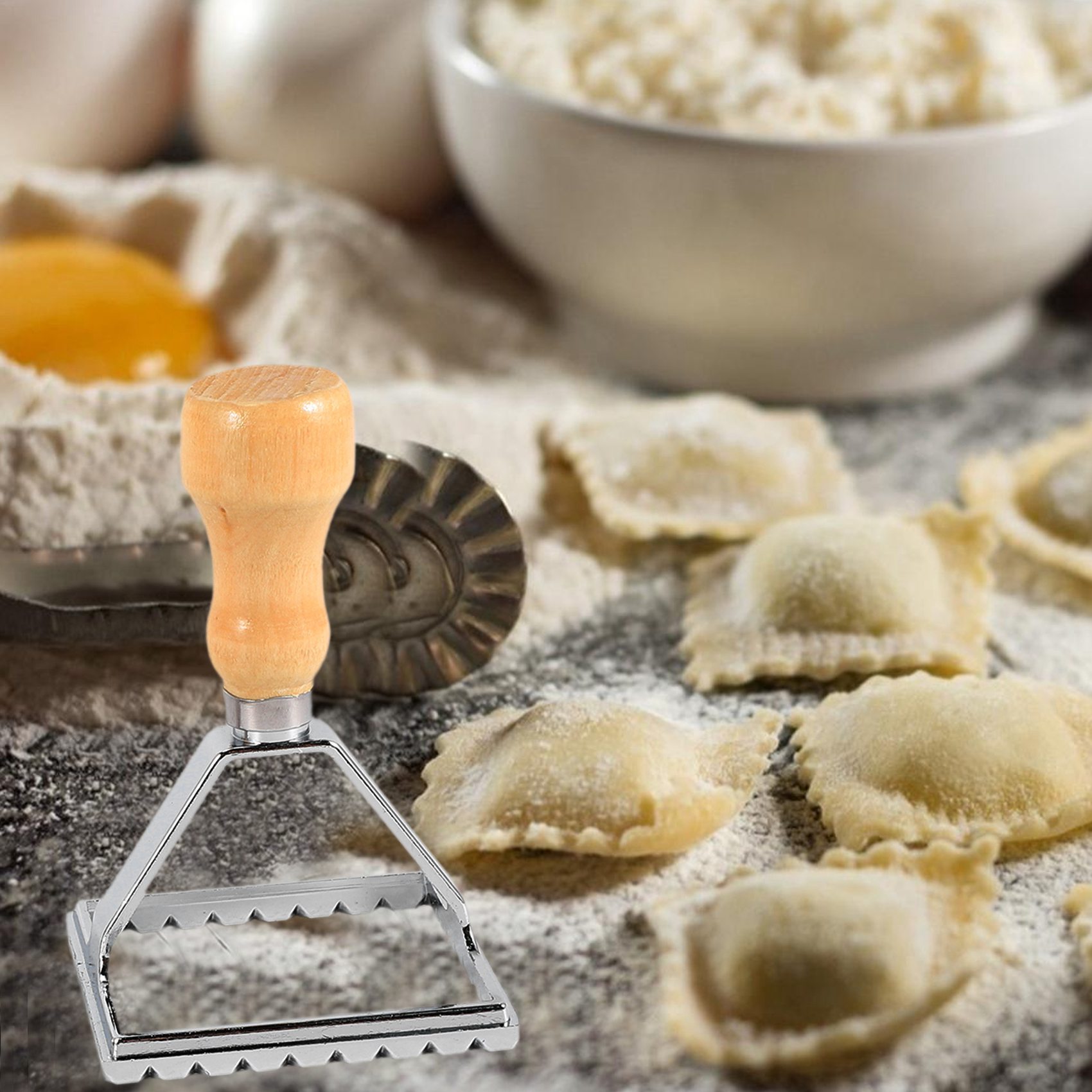 A11I Ravioli Maker Cutter Stam - Dumpling Press Set 리뷰 및 가격