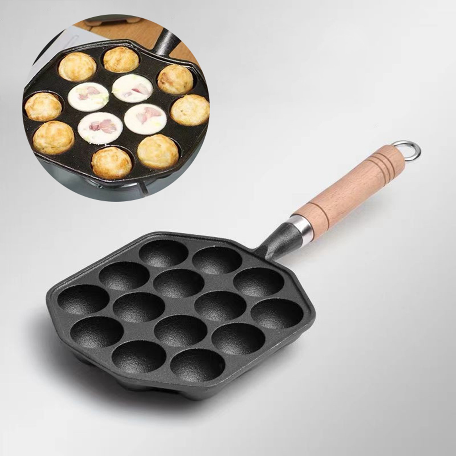 14 Holes Takoyaki Pan Nonstick - Egg Waffle Pan 리뷰 및 가격