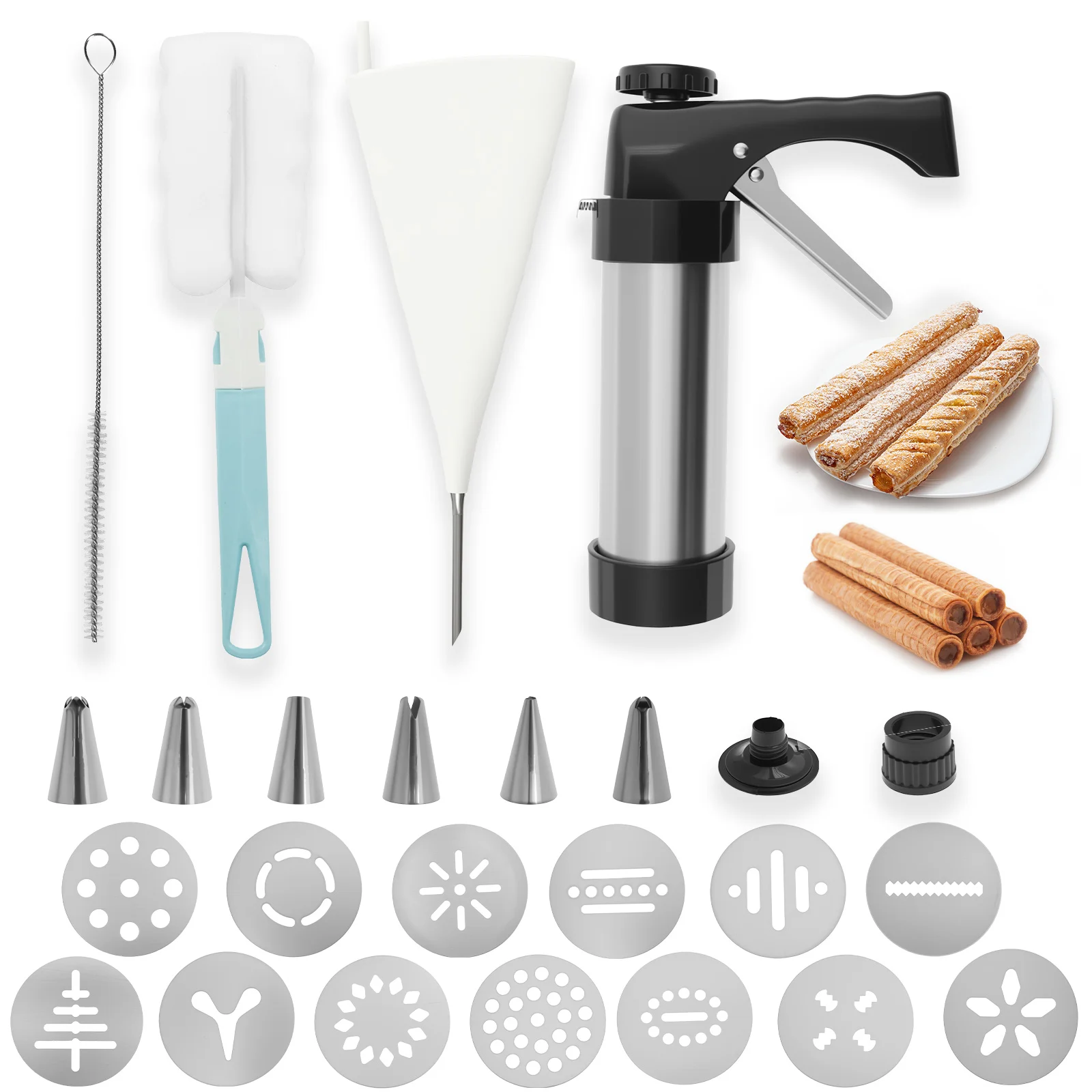 DIY Churro Maker Machine Cooki - Churros Maker Gun 리뷰 및 가격