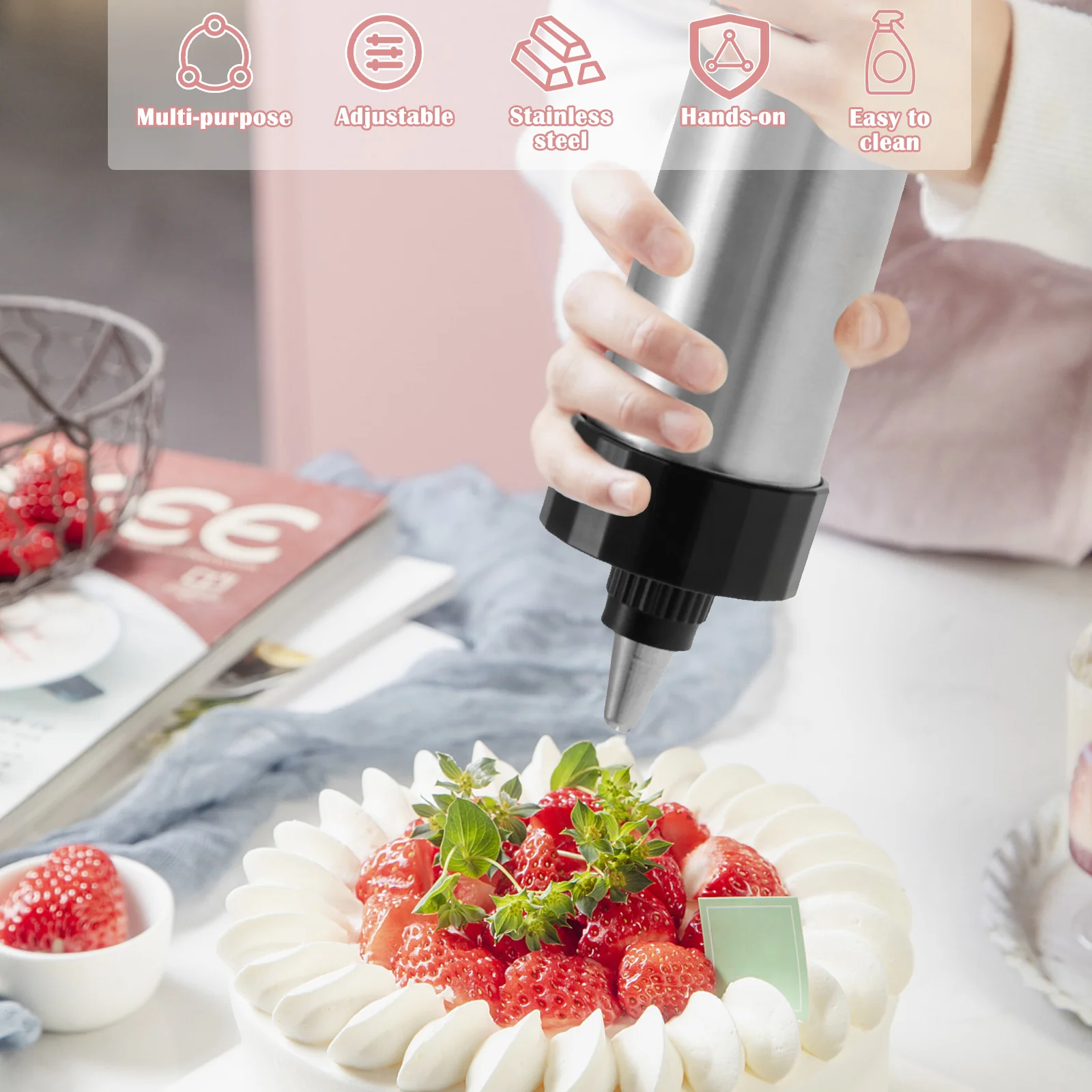 DIY Churro Maker Machine Cooki - Churros Maker Gun 리뷰 및 가격