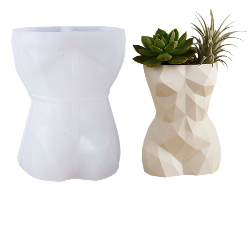 3D Geometric Female Body Flowe - Potsticker Mold 리뷰 및 가격