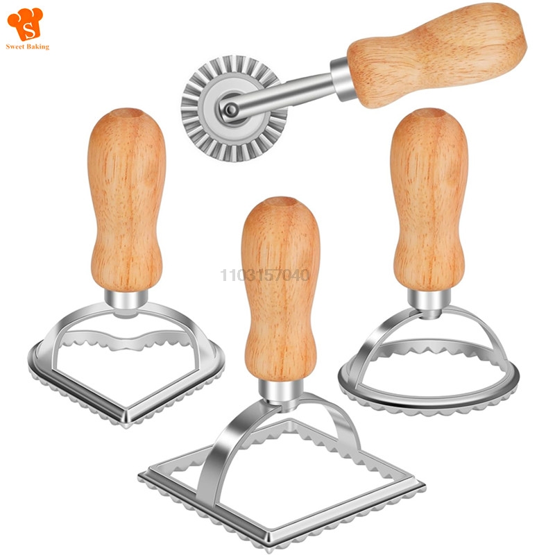 3/4Pcs Manual Pasta Molds Set  - Dumpling Press Set 리뷰 및 가격