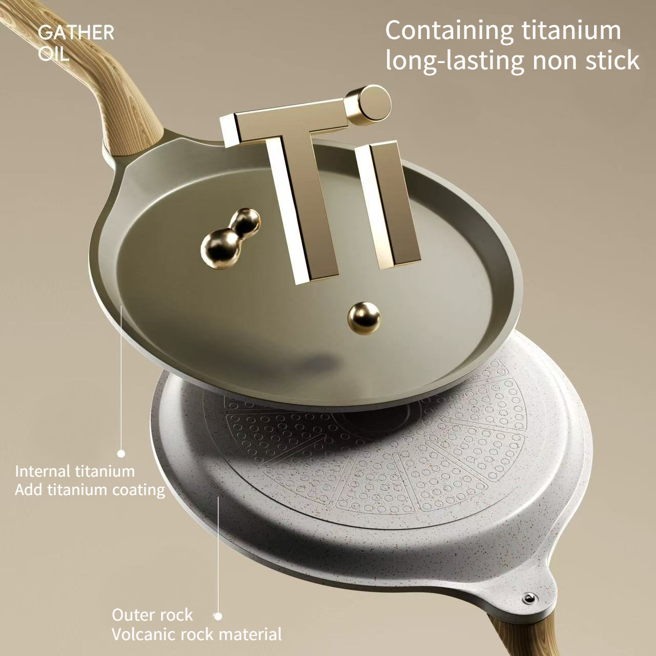 Titanium flat bottomed pan non - Danish Pancake Pan 리뷰 및 가격