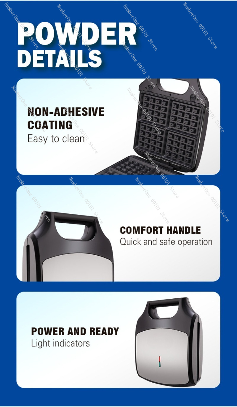 Household Small Multipurpose 3 - Waffle Cone Maker 리뷰 및 가격