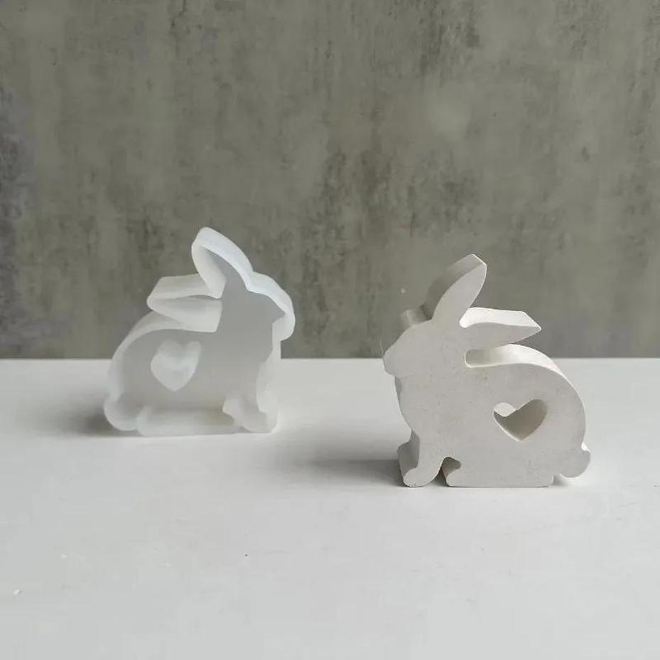 1Pcs Heart Shaped Bunny Silico - Bunny Cake Mold 리뷰 및 가격