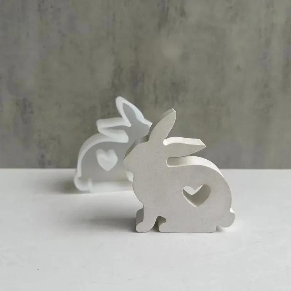 1Pcs Heart Shaped Bunny Silico - Bunny Cake Mold 리뷰 및 가격