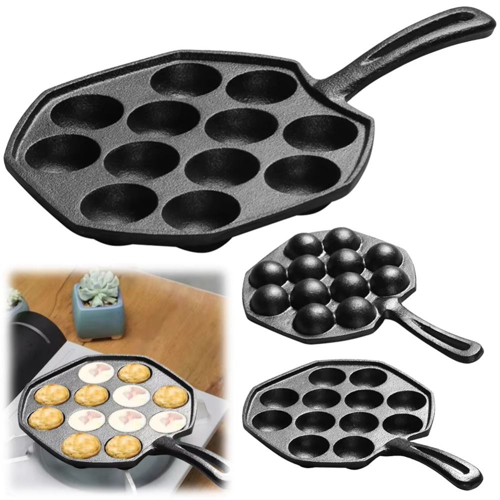 12 Holes Octopus Baking Mold C - Takoyaki Grill Plate 리뷰 및 가격