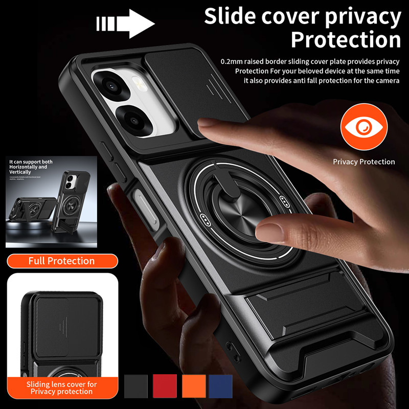 Armor Phone Case For Oppo A6x  - Taco Stand Holder 리뷰 및 가격