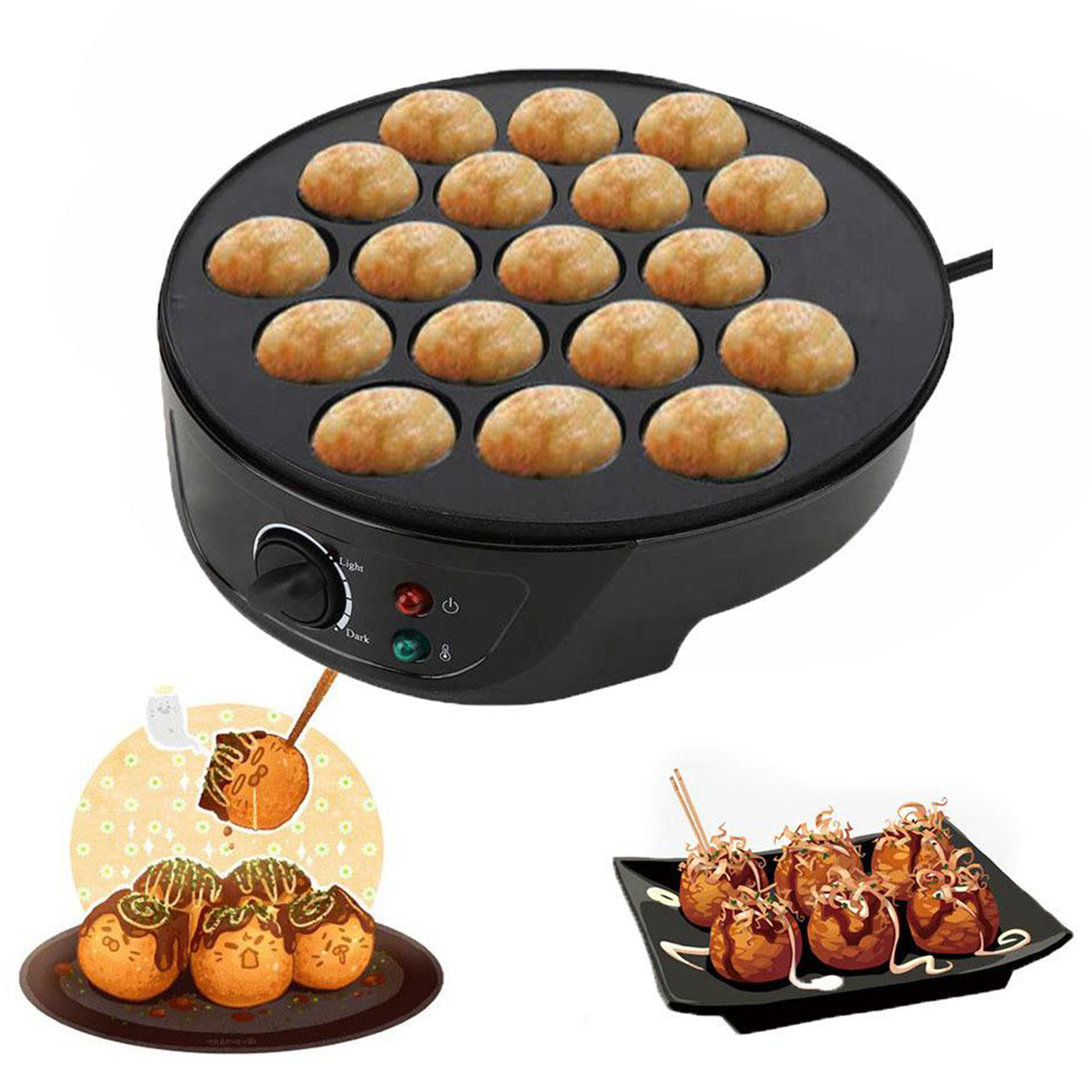 220V Baking Machine Household  - Takoyaki Grill Plate 리뷰 및 가격