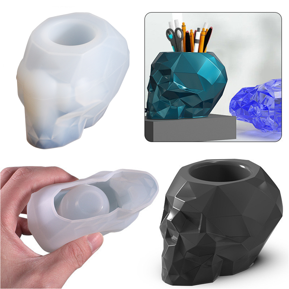 Skull Shape Mold Pen Holder Si - Potsticker Mold 리뷰 및 가격