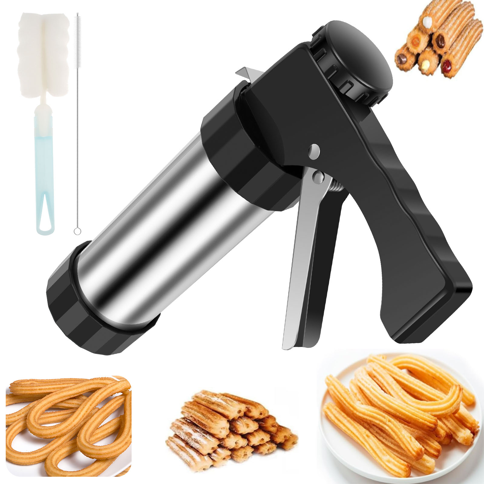 Churro Maker Machine Cookie Pr - Churros Maker Gun 리뷰 및 가격