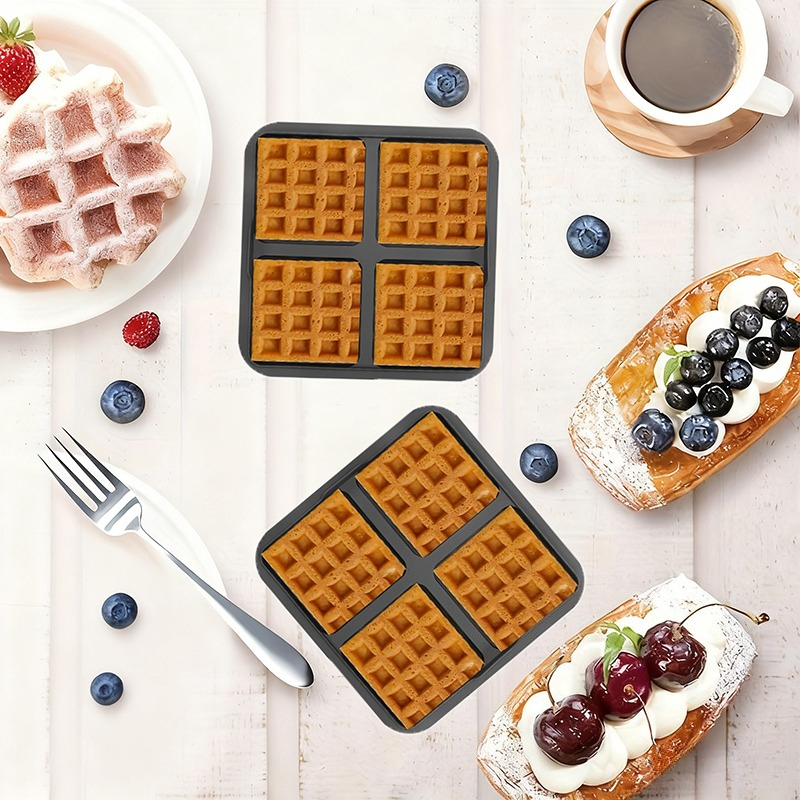 Square Waffle Mold, Non-Stick  - Egg Waffle Pan 리뷰 및 가격