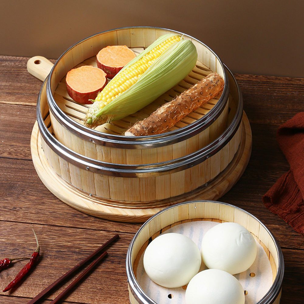 Dim Sum Bao Buns Woven Bamboo  - Bao Steamer Bamboo 리뷰 및 가격