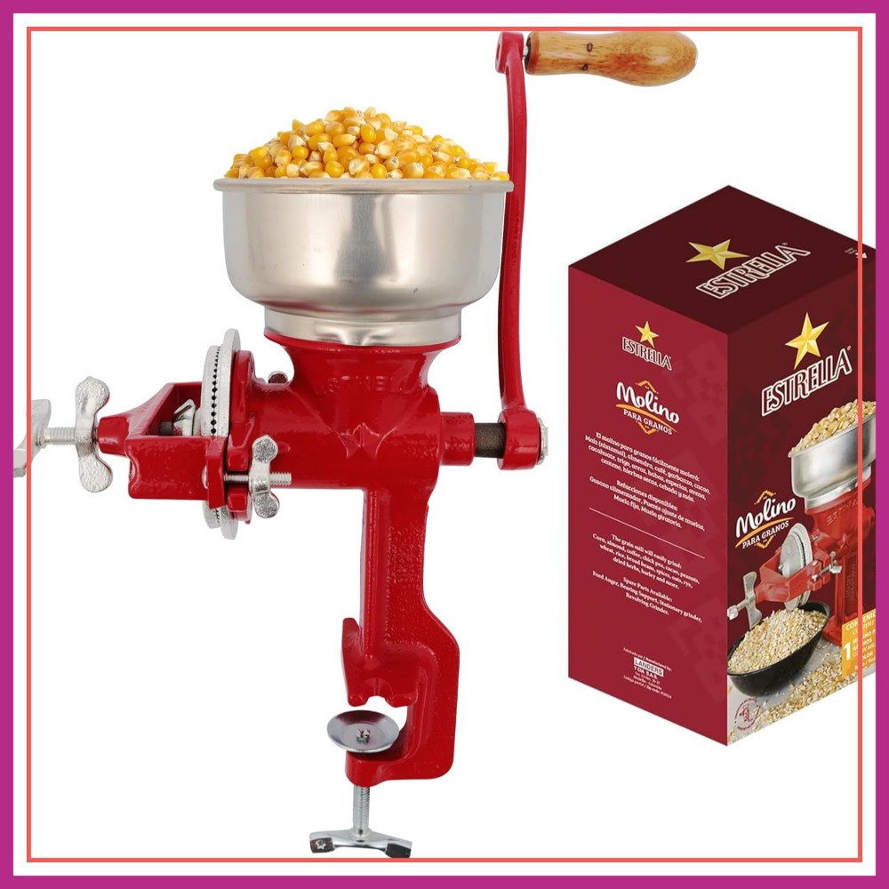 Manual Corn Grain Grinder Cast - Cast Iron Corn 리뷰 및 가격