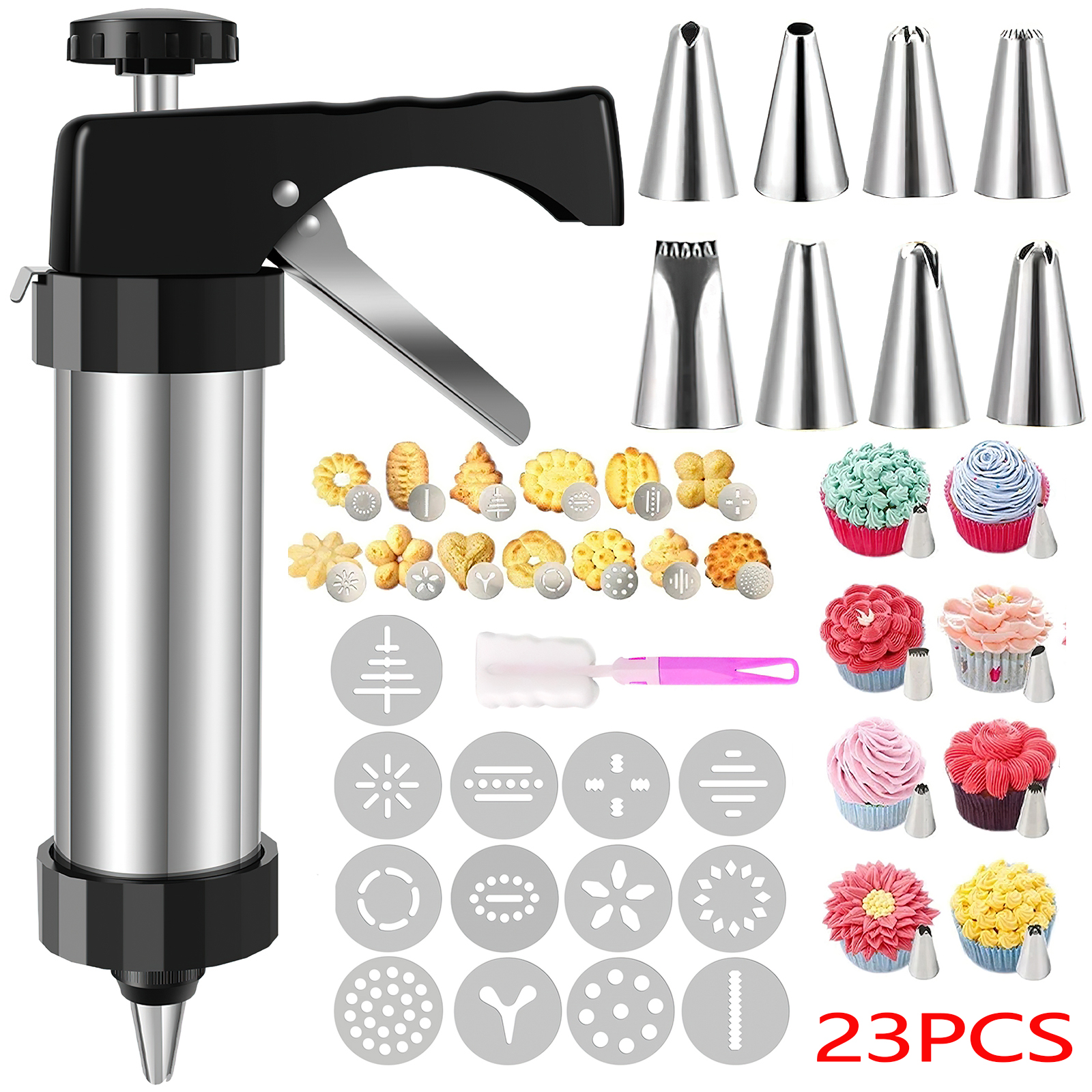 Christmas Cookie Press Gun and - Churros Maker Gun 리뷰 및 가격