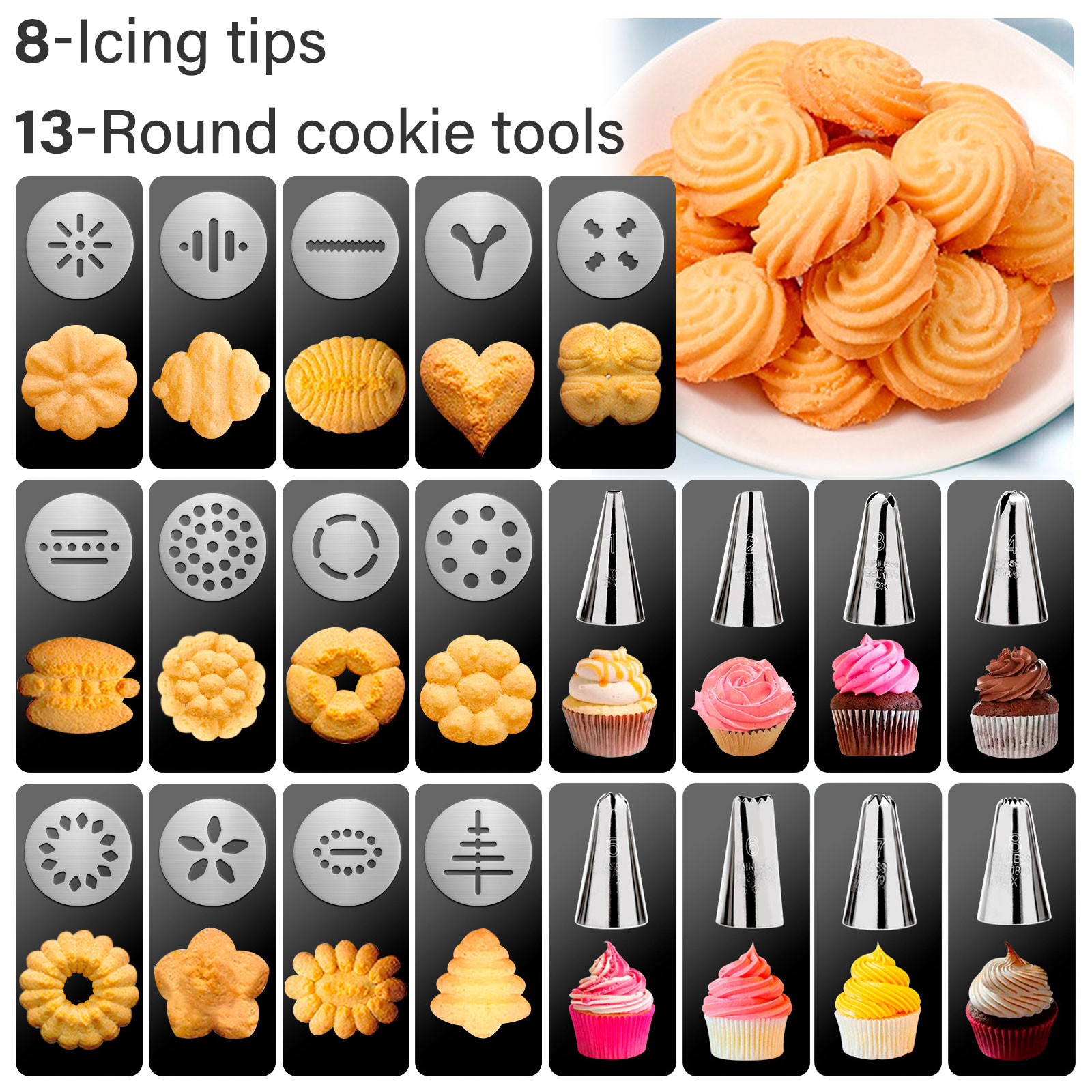 Christmas Cookie Press Gun and - Churros Maker Gun 리뷰 및 가격