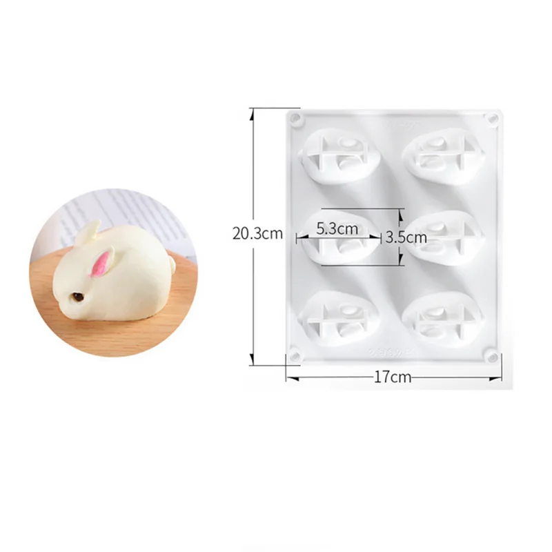 Silicone 3D Bunny Rabbit Cake  - Bunny Cake Mold 리뷰 및 가격