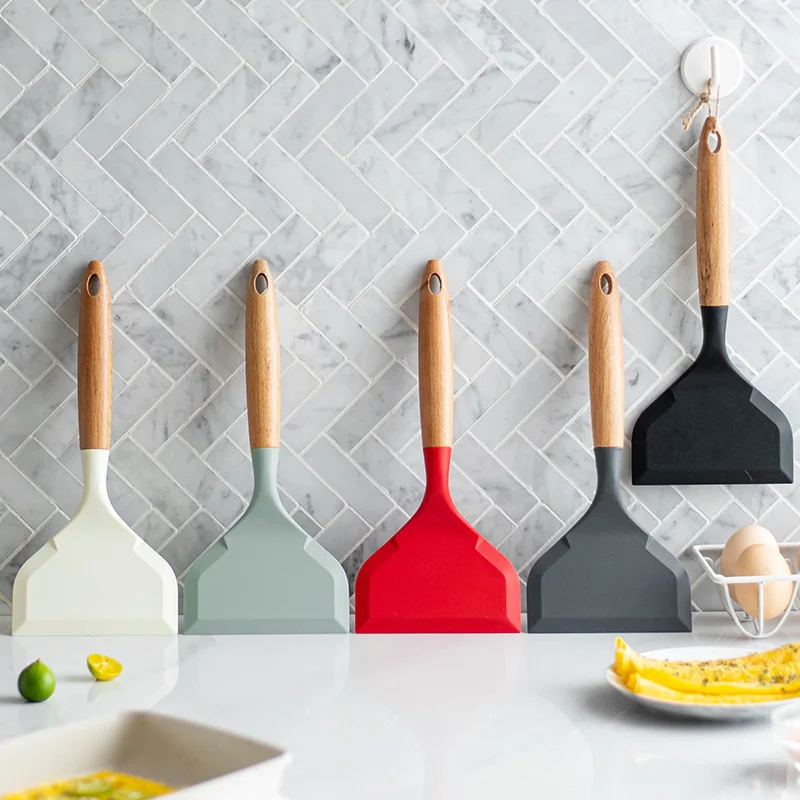 Non-stick Silicone Spatula Wid - Okonomiyaki Spatula 리뷰 및 가격